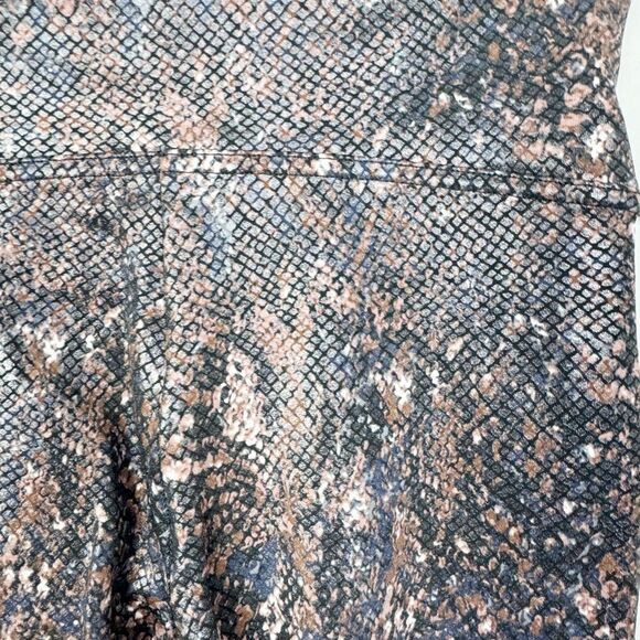 SPANX | Snake Animal Print Brown Black & Brown Leggings Women’s Size Small - Picture 8 of 10